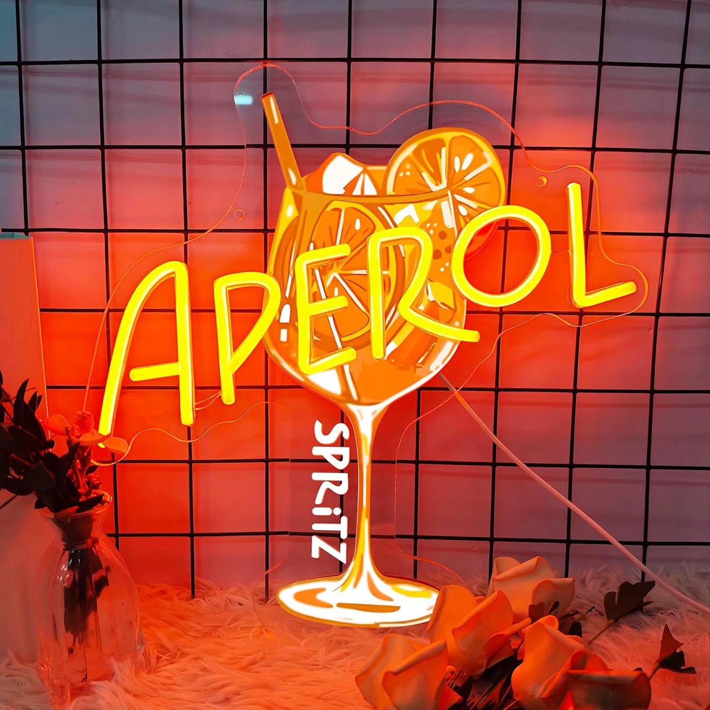 Aperol Spritz Neon Sign LED