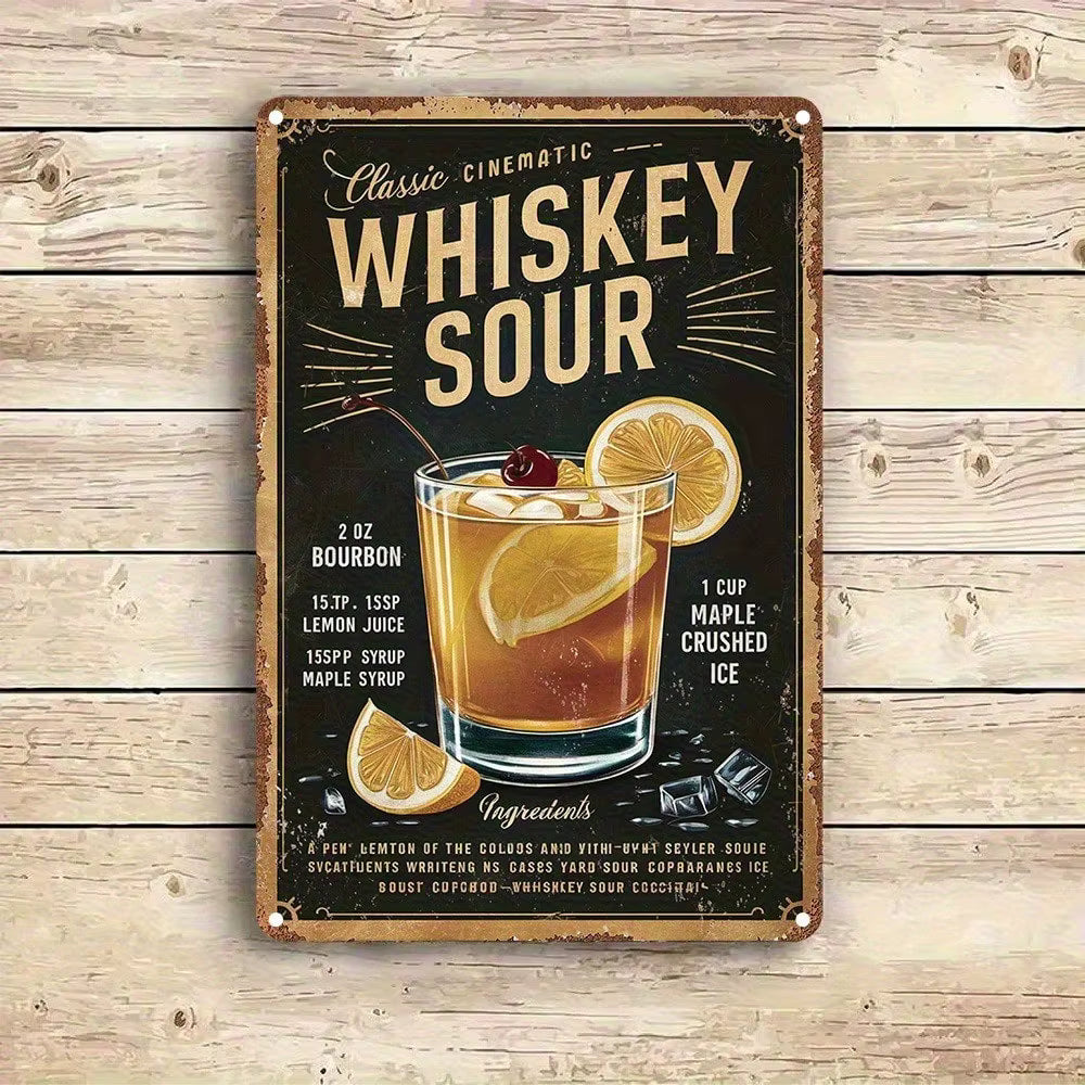 Cocktail Decor Signs