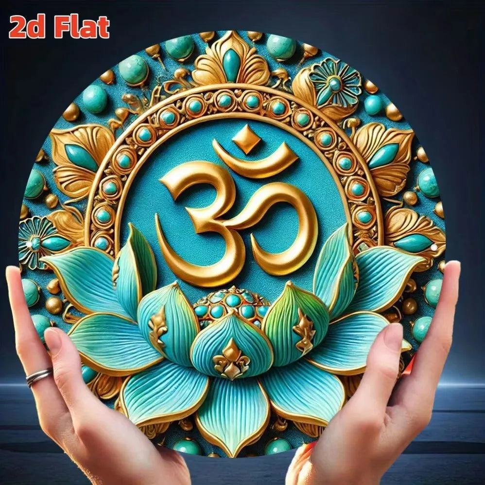 Tequila podávaná tu - Vintage okrúhly plechový nápis