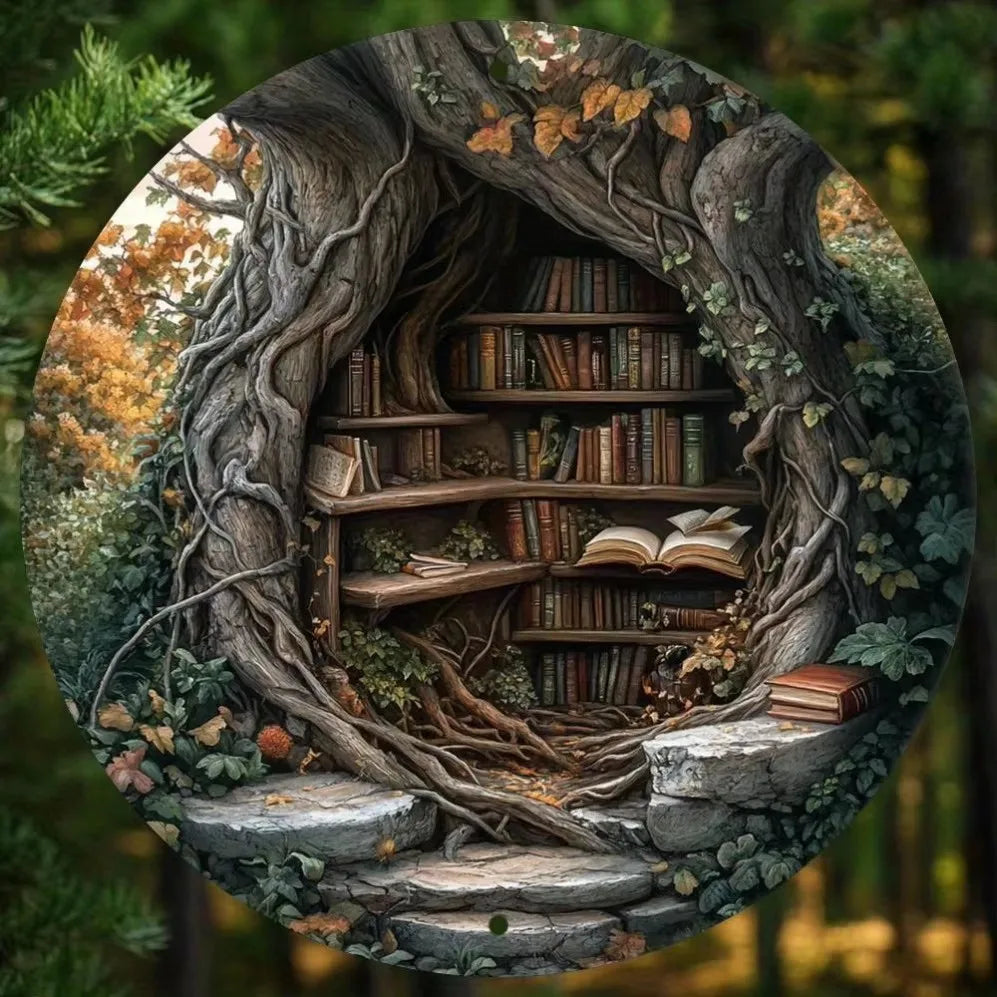 Tequila podávaná tu - Vintage okrúhly plechový nápis