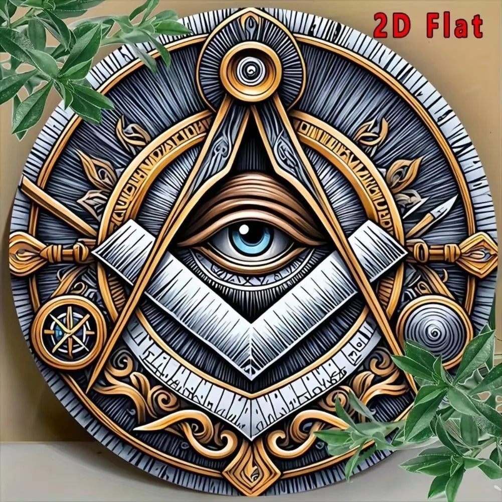 Tequila podávaná tu - Vintage okrúhly plechový nápis