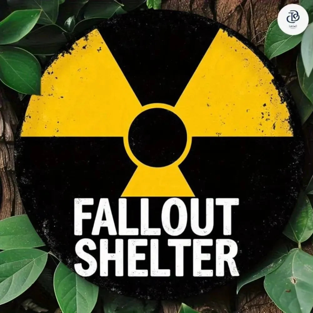 Tequila podávaná tu - Vintage okrúhly plechový nápis