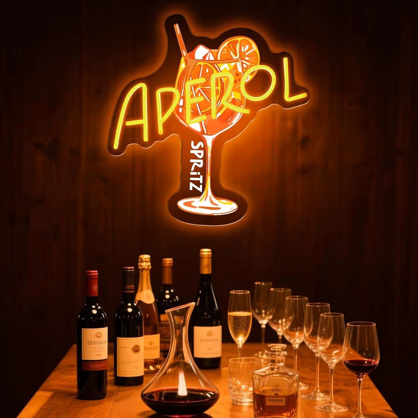 Enseigne Néon LED Aperol Spritz