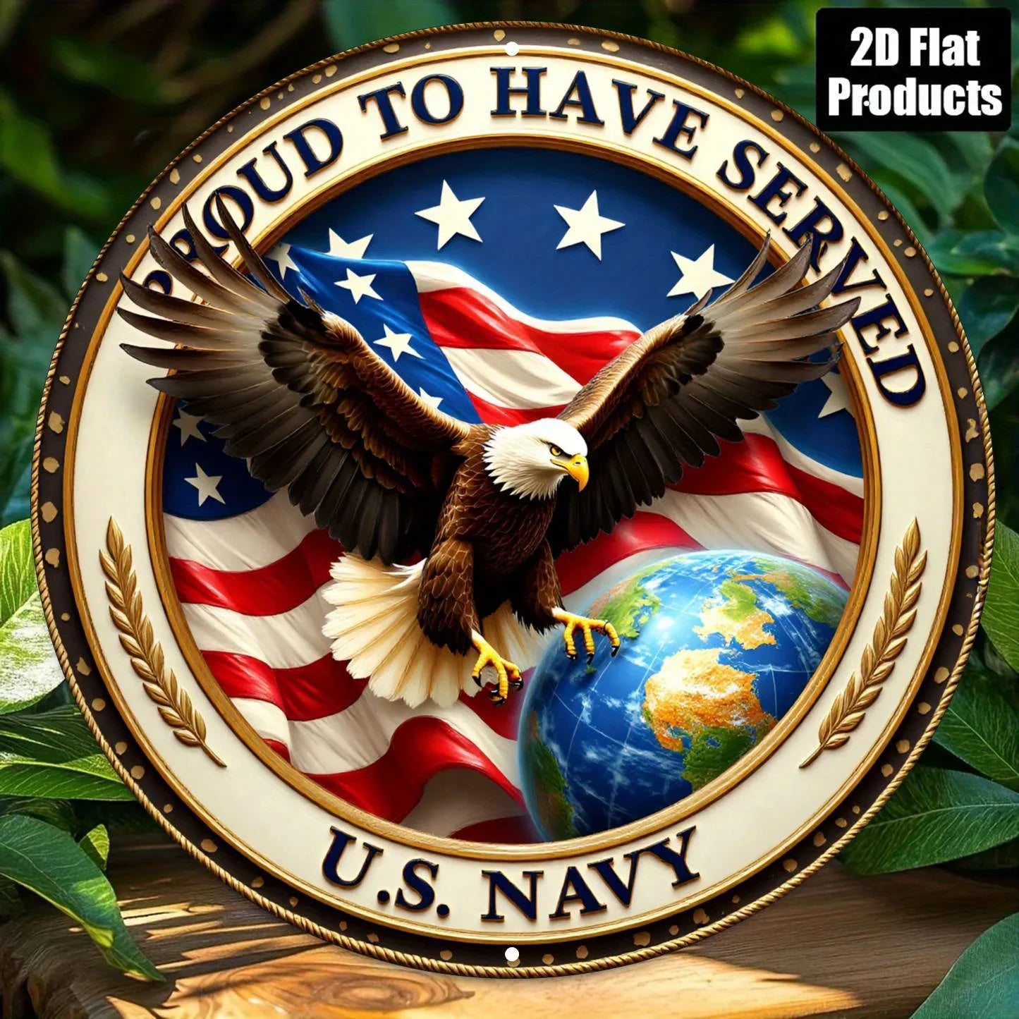 Tequila podávaná tu - Vintage okrúhly plechový nápis