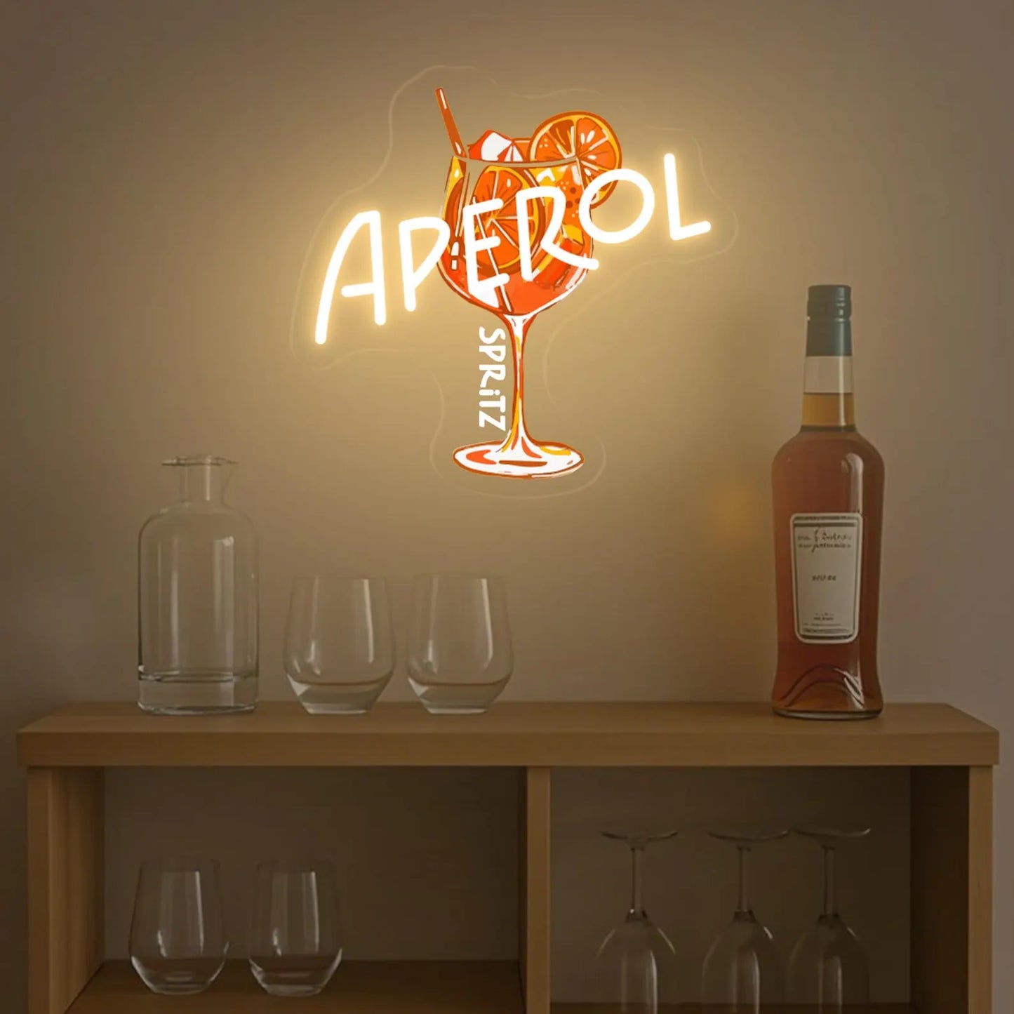Enseigne Néon LED Aperol Spritz